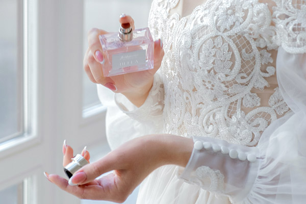 Perfume para noiva casamento