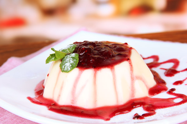 Pana cotta - Sobremesas para festa de casamento