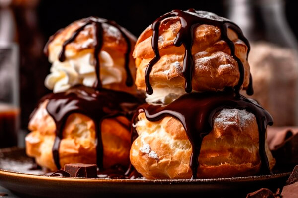 Profiteroles - Sobremesas para festa de casamento