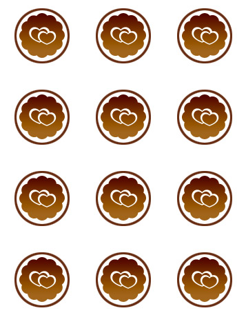 Etiquetas para personalizar chocolates