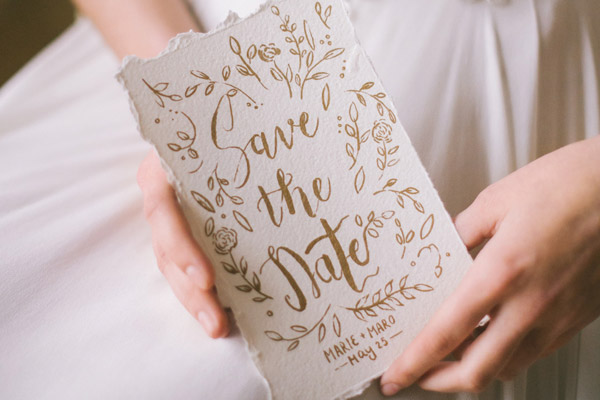 Save the Date para casamento